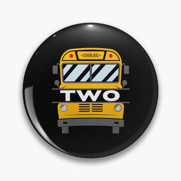 Item preview, Two 2 Year Old 2nd Birthday School Bus Theme Kids Party designed and sold by MalloWilli.