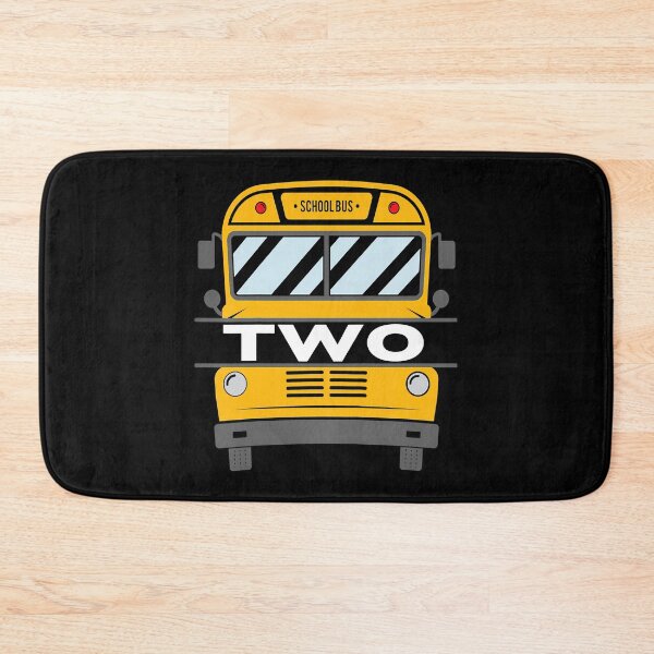 Item preview, Two 2 Year Old 2nd Birthday School Bus Theme Kids Party designed and sold by MalloWilli.