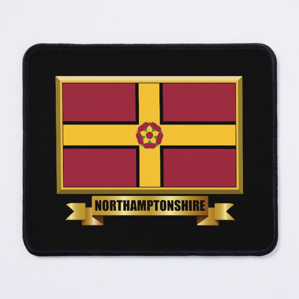 Item preview, NORTHAMPTONSHIRE Flag Gifts, Masks, Stickers & Products (N) designed and sold by mpodger.