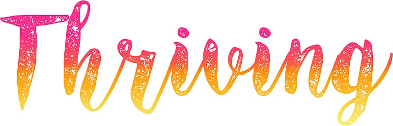 thriving-stickers-by-lauren-nickel-redbubble