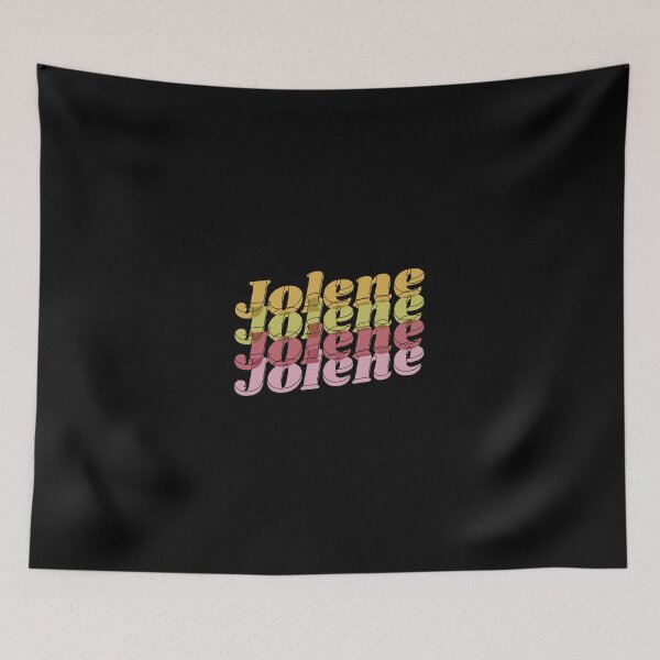 Item preview, Jolene psychedelic typograph designed and sold by paulineplgxs.