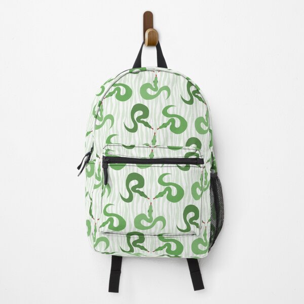 Item preview, Green Snakes in the Grass Pattern designed and sold by Zab Butler Design.