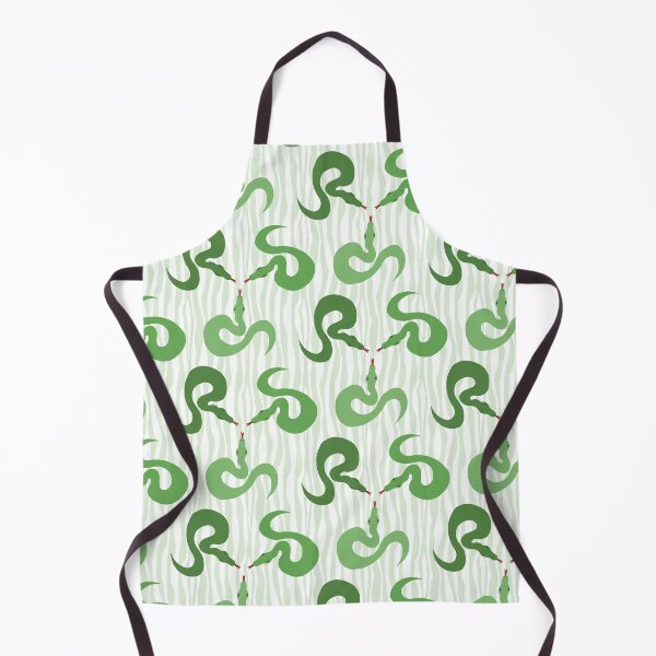 Item preview, Green Snakes in the Grass Pattern designed and sold by Zab Butler Design.