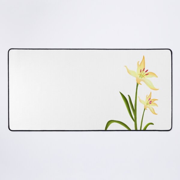 Item preview, yellow lilies beautiful golden yellow flowers, aesthetic lilies designed and sold by riidesignss.