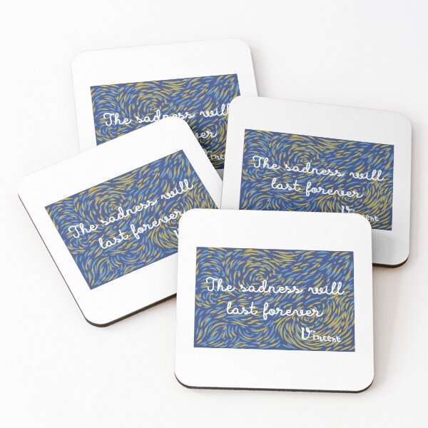 Item preview, The Sadness Will Never End - Vincent Van Gogh designed and sold by Belcordi.