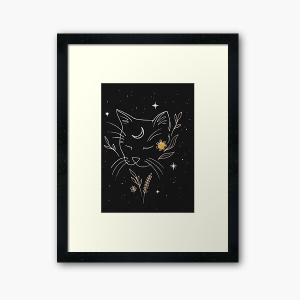 Copy of Black Artwork || White Artwork ||Desert || Framed Art Print