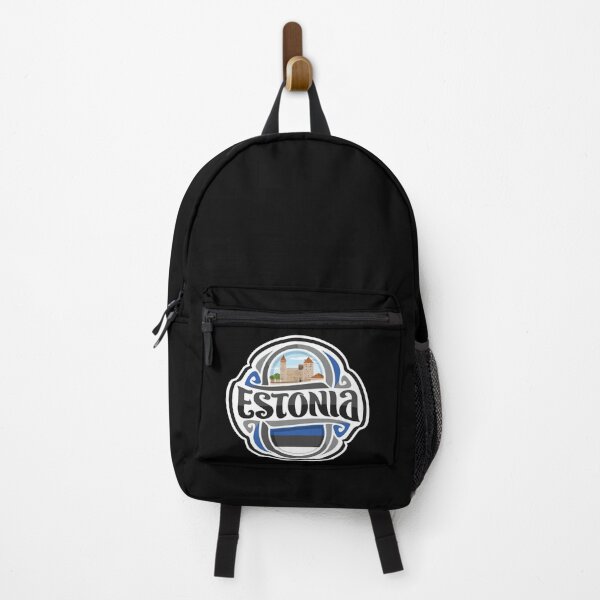 Item preview, Estonia Flag Travel Souvenir Sticker Logo Badge designed and sold by TeeHome.