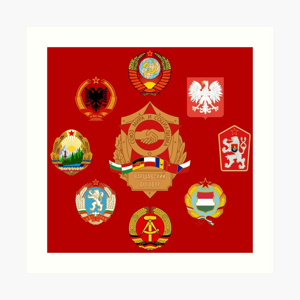 "Warsaw Pact" Art Print by Devotee1973 Redbubble