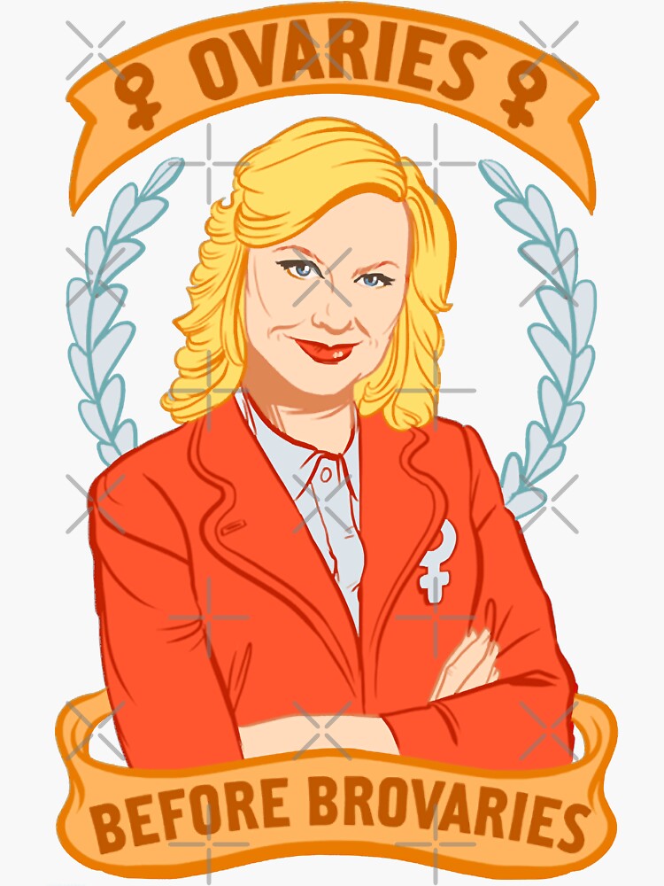 "Mens Best Light Blue Leslie Animals Gifts For Movie Fans" Sticker for