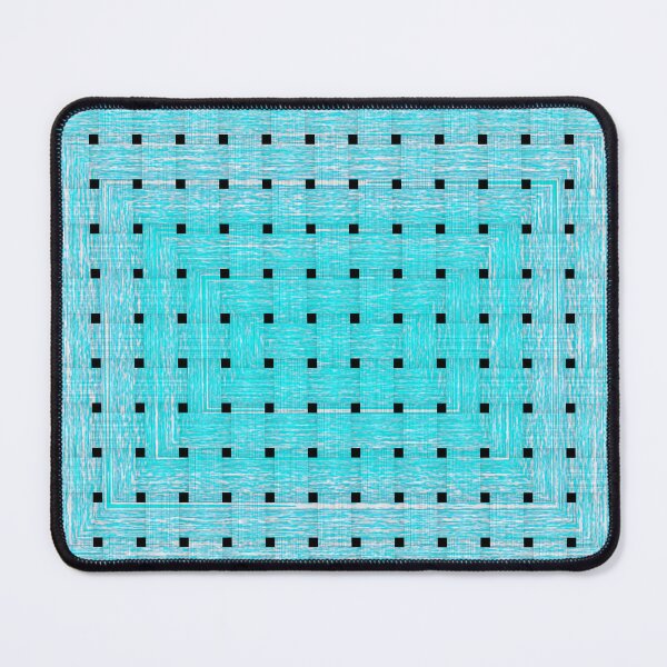 Item preview, WEAVE BLUE CYAN LIGHTLY STRIPED WHITE. designed and sold by Ralek.