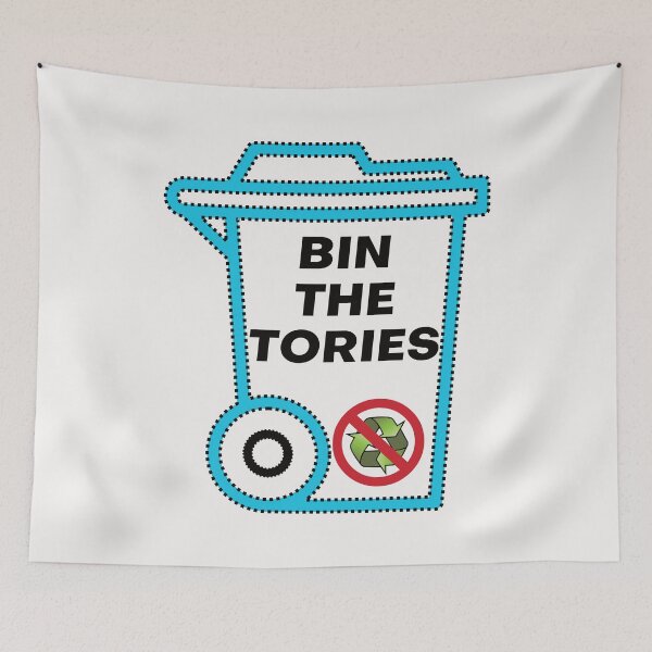 Item preview, Bin the Tories designed and sold by BuxomBabe21.
