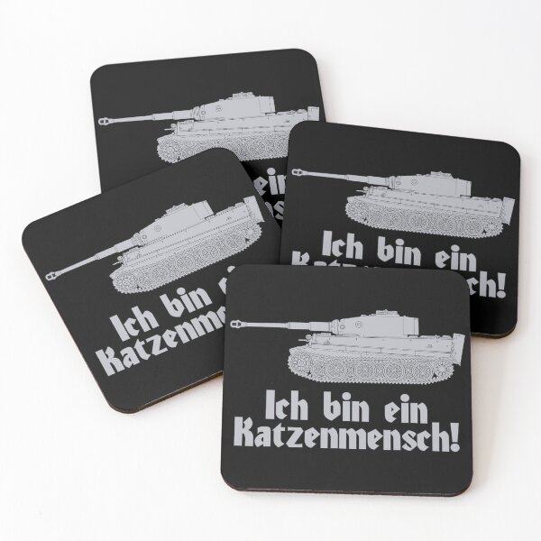 Item preview, Ich bin ein Katzenmensch for the lover of German steel cats! designed and sold by FAawRay.