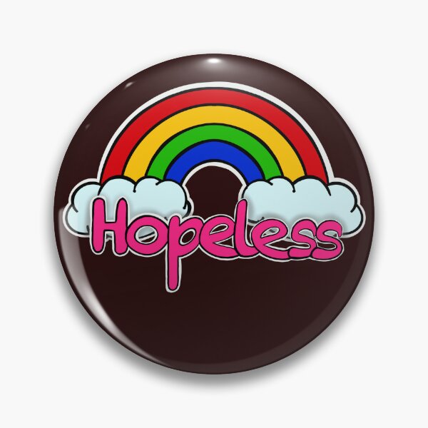 Item preview, Hopeless Rainbow sarcastic optimism designed and sold by Artisticanomaly.