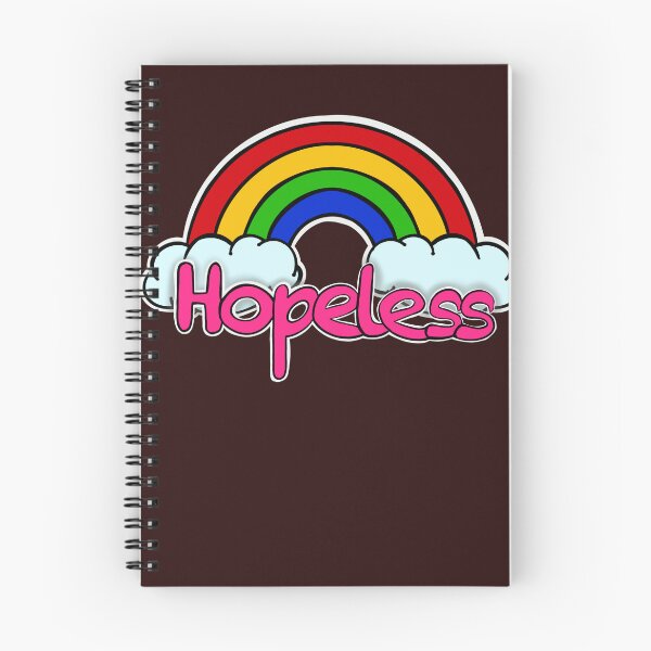 Item preview, Hopeless Rainbow sarcastic optimism designed and sold by Artisticanomaly.