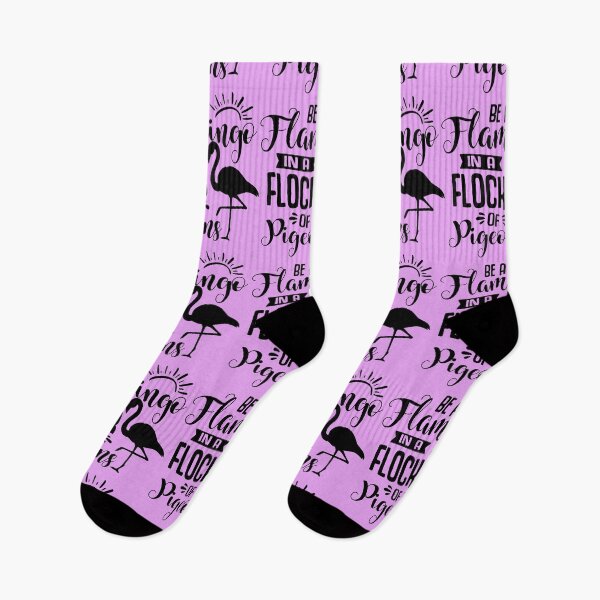 Item preview, Be A Flamingo In A Flock Of Pigeons designed and sold by UniQueensShop.