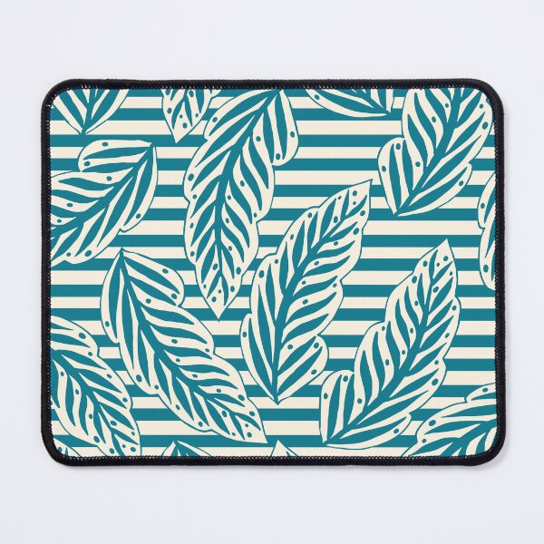 Item preview, Foliage and stripes - blue designed and sold by BrankaPD.