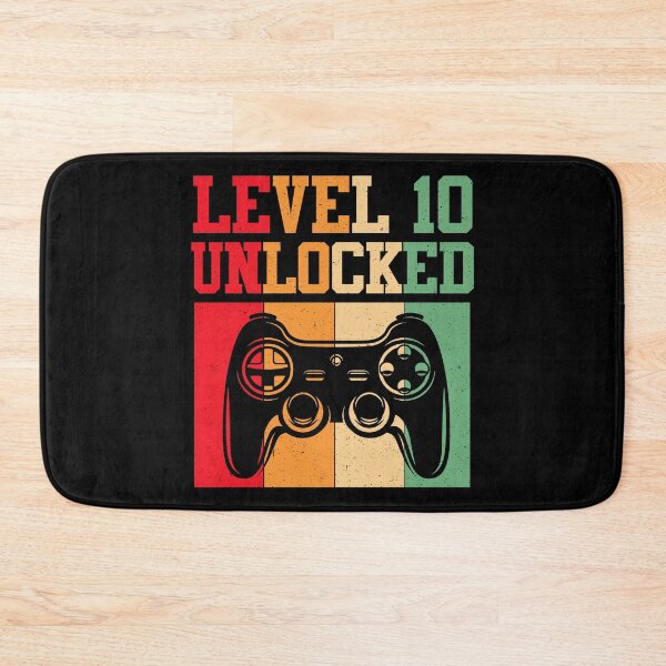 Item preview, Gamer Level 10 Unlocked designed and sold by SunsetGloww.