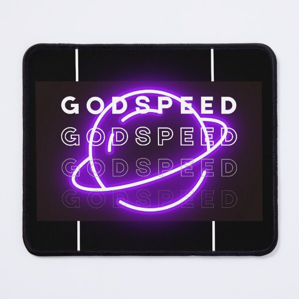 Item preview, Godspeed to you-inspiring advice loveable neon lights quotes  designed and sold by Yugster24.