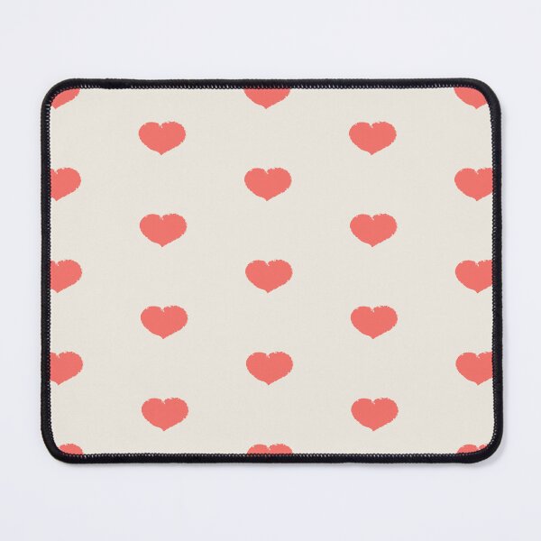 Item preview, Cute little hearts pattern - blush and off white designed and sold by BrankaPD.