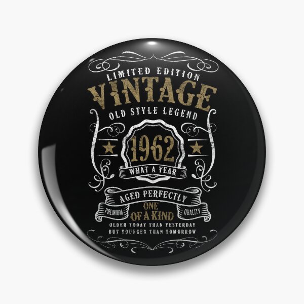 Item preview, 60th Birthday Aged perfectly 1962 Vintage 1962 designed and sold by Dubbra.