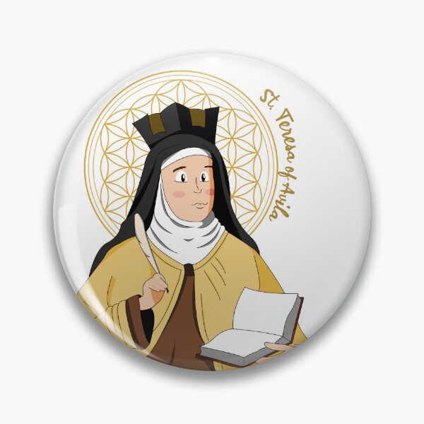 Item preview, Saint Teresa of Avila designed and sold by ChapterAndMirth.