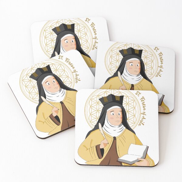 Item preview, Saint Teresa of Avila designed and sold by ChapterAndMirth.