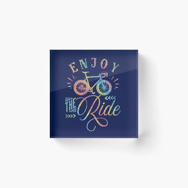 Item preview, Enjoy The Ride Faux Rainbow Glitter designed and sold by MollySky.