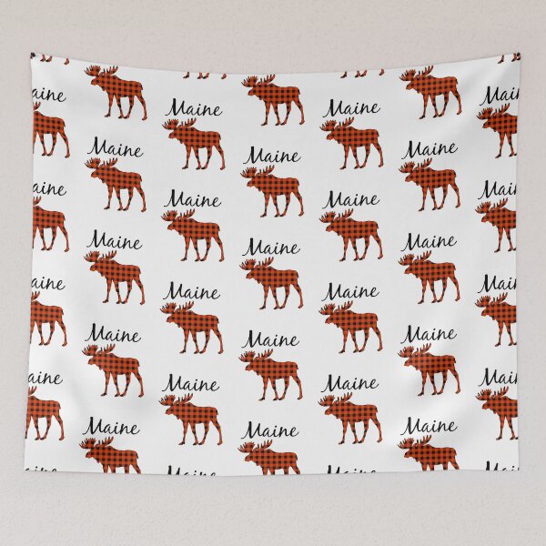 Item preview, Maine Moose State  designed and sold by lisaamakye.