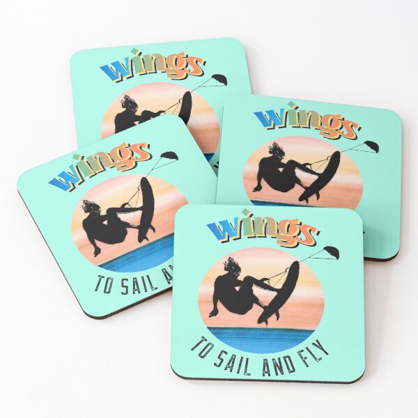 Item preview, Kytesurfer illustration wings to sail and fly designed and sold by skiair.