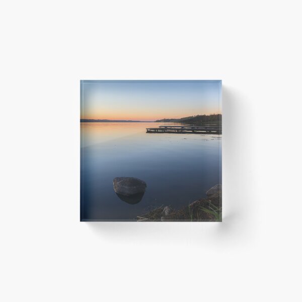 Item preview, Sunset over a Calm Lake designed and sold by Don Arsenault.