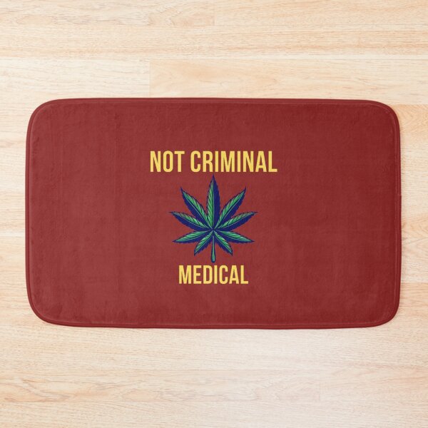 Item preview, Medical Marijuana, Not Criminal Medical, Marijuana, Cannabis, Leaf Gold Bud designed and sold by BestDesignbySof.