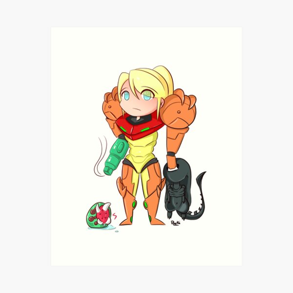 Item preview, Samus Aran VS Alien designed and sold by Pouki-Master.