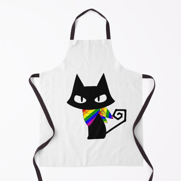 Artikelvorschau, Regenbogen der schwarzen Katze entworfen und verkauft von EllyMellow.