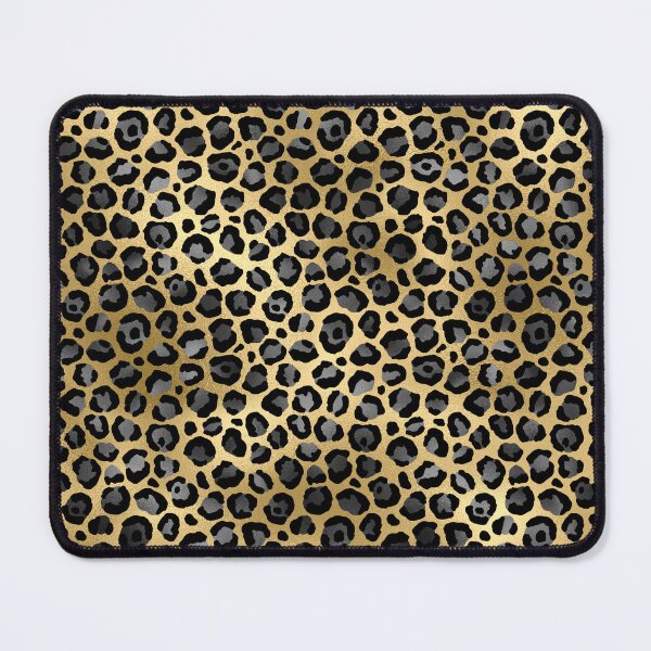 Item preview, Gold Leopard Lover Print Pattern designed and sold by UniQueensShop.