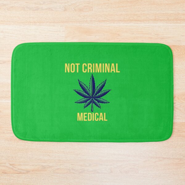 Aperçu de l'œuvre Marijuana médicale, médecine non criminelle, marijuana, cannabis, Leaf Gold Bud créée et vendue par BestDesignbySof.