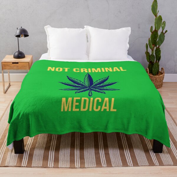 Aperçu de l'œuvre Marijuana médicale, médecine non criminelle, marijuana, cannabis, Leaf Gold Bud créée et vendue par BestDesignbySof.