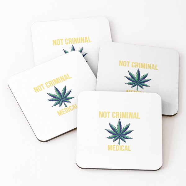 Item preview, Medical Marijuana, Not Criminal Medical, Marijuana, Cannabis, Leaf Gold Bud designed and sold by BestDesignbySof.