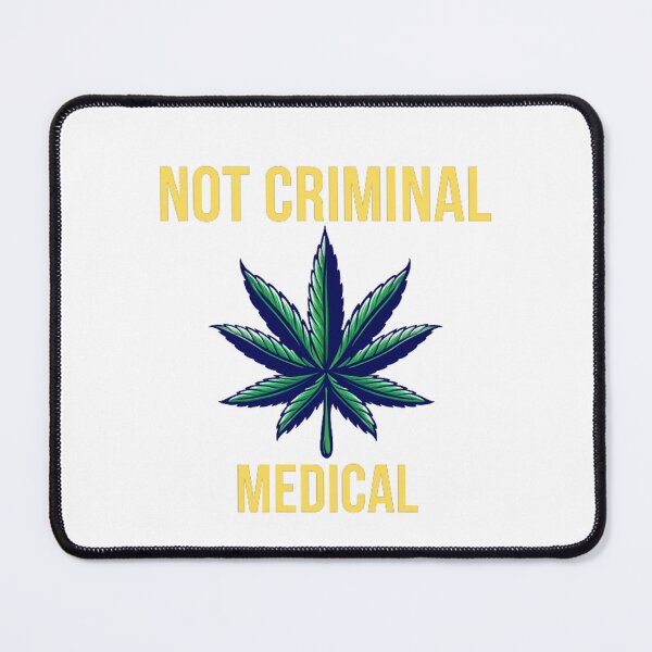 Item preview, Medical Marijuana, Not Criminal Medical, Marijuana, Cannabis, Leaf Gold Bud designed and sold by BestDesignbySof.