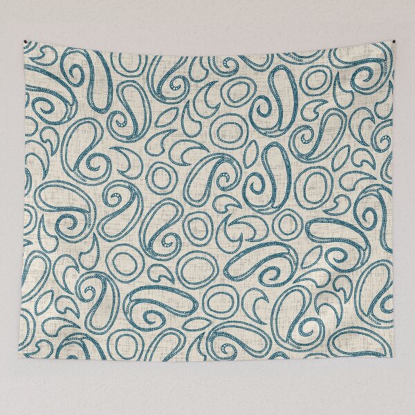 Item preview, ziya cream blue designed and sold by scrummy.