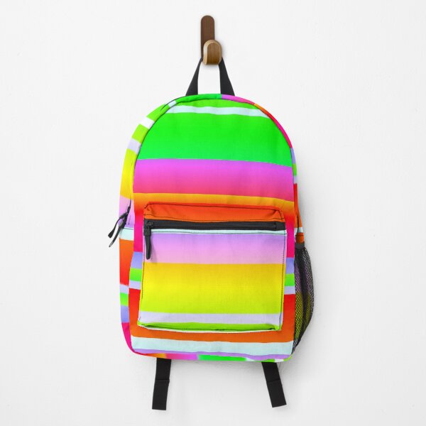 Item preview, Vibrant summer times color palette (striped) designed and sold by lausn.