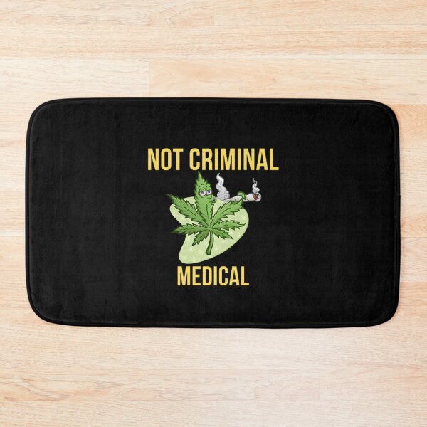 Item preview, Medical Marijuana, Not Criminal Medical, Marijuana, Cannabis, Leaf Gold Bud designed and sold by BestDesignbySof.