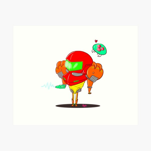Item preview, Samus and Metroid designed and sold by Pouki-Master.