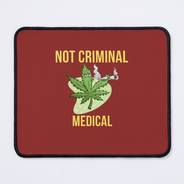 Item preview, Medical Marijuana, Not Criminal Medical, Marijuana, Cannabis, Leaf Gold Bud designed and sold by BestDesignbySof.