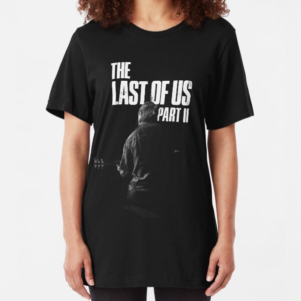 The Last Of Us Part 2 "Winter Song" (black & white) Slim Fit T-Shirt