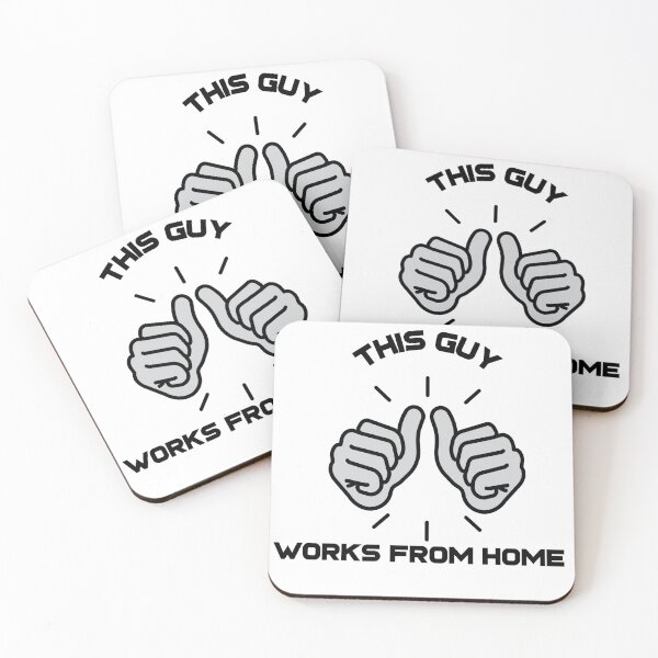 Item preview, This Guy Works From Home designed and sold by thesalleyhouse.