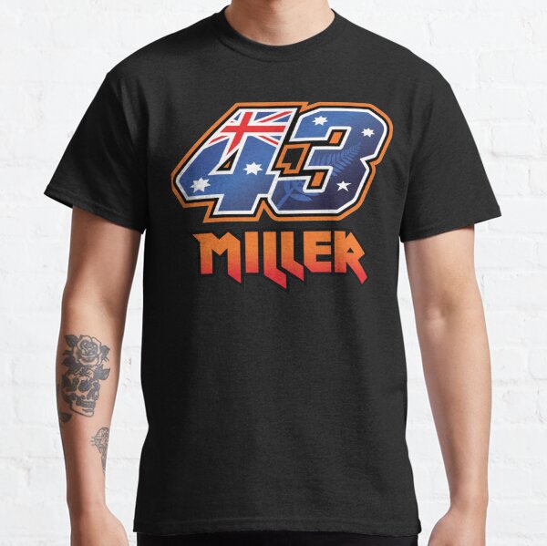 Jack Miller Number 43 2021 Racerback Tank Top Classic T-Shirt