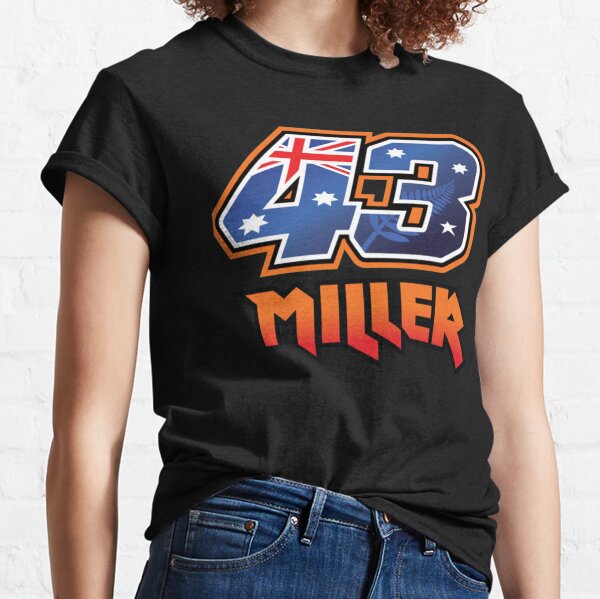 Jack Miller Number 43 2021 Racerback Tank Top   Classic T-Shirt