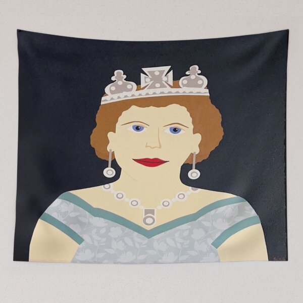 Item preview, "Queen Elizabeth II" by Susan Frye designed and sold by FryeFolkArt.