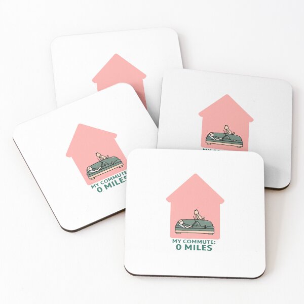 Item preview, My Commute: 0 Miles designed and sold by thesalleyhouse.