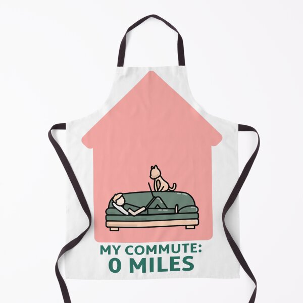 Item preview, My Commute: 0 Miles designed and sold by thesalleyhouse.